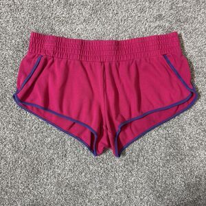 No Boundaries Shorts Womens Medium Pink Posey Dolphin Running Mini Micro Flirty